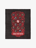 Mortal Kombat Choose Your Fighter Silk Touch Throw Blanket