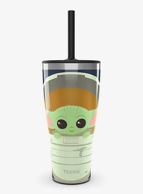 Star Wars The Mandalorian The Child in Carrier Triple Insulated Tumbler Travel Cup