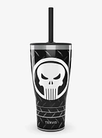 Marvel The Punisher Black Triple Insulated Tumbler Travel Cup