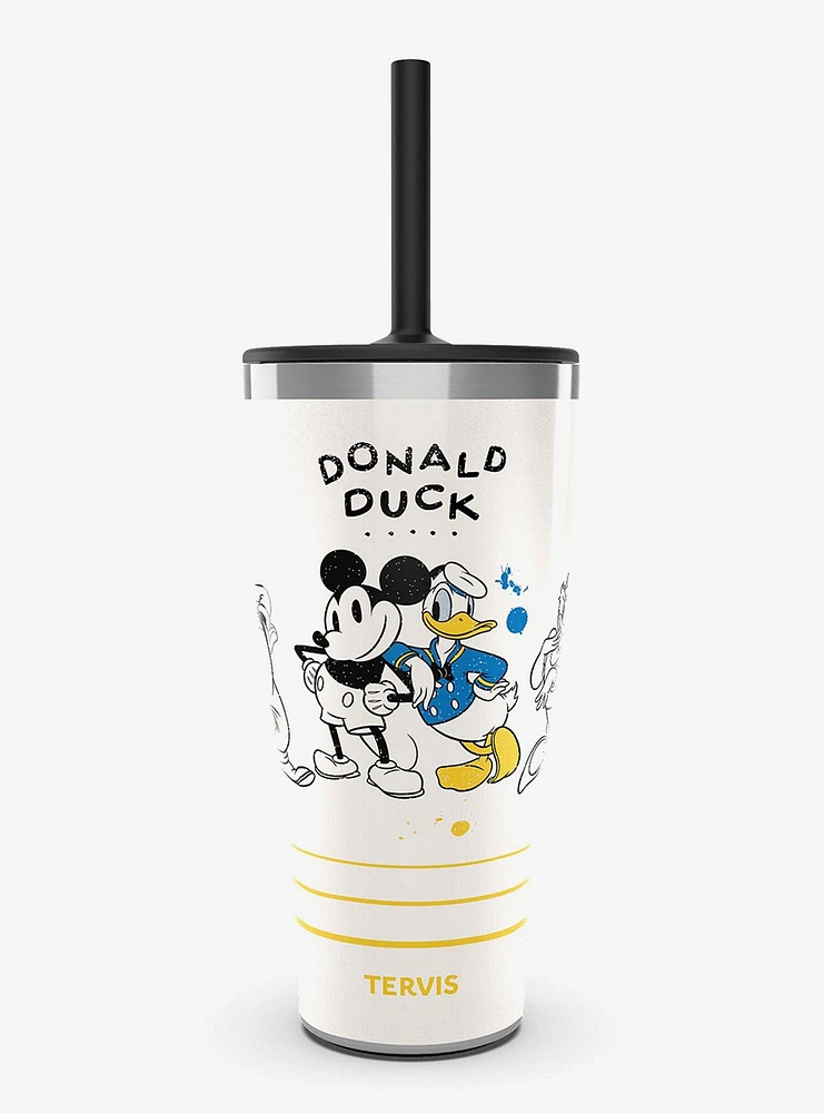 Disney Donald Duck 'n Friends Triple Insulated Tumbler Travel Cup