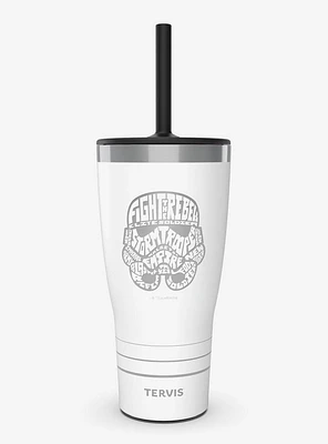 Star Wars Stormtrooper Wordle Triple Insulated Tumbler Travel Cup