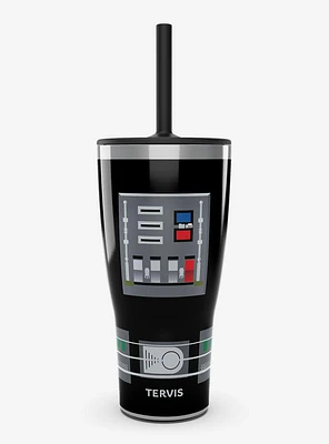 Star Wars Darth Vader Breastplate Detail Triple Insulated Tumbler Travel Cup