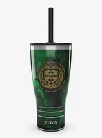 Marvel Loki Green Crest Triple Insulated Tumbler Travel Cup