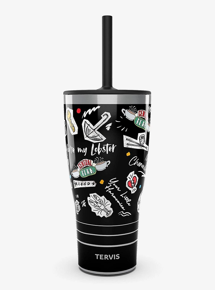 Friends Collage Triple Insulated Tumbler Travel Cup