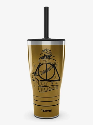 Harry Potter Deathly Hallows Triple Insulated Tumbler Travel Cup
