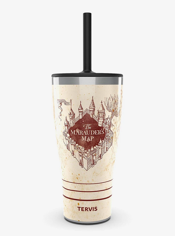 Harry Potter The Marauder's Map Triple Insulated Tumbler Travel Cup