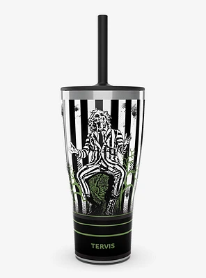 Beetlejuice Beetlejuice Beetlejuice Triple Insulated Tumbler Travel Cup