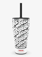 Star Wars Logo Pattern Triple Insulated Tumbler Travel Cup