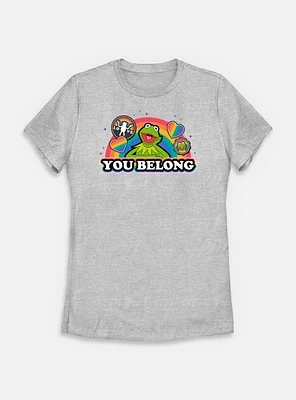 Disney The Muppets Kermit Rainbow Womens T-Shirt