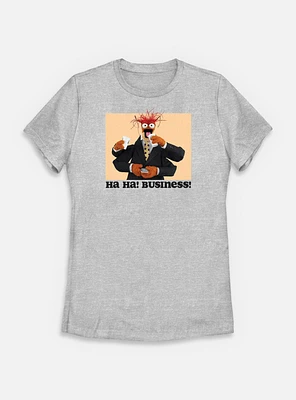 Disney the Muppets Pepe King Prawn Ha Business Womens T-Shirt