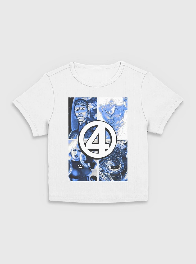 Marvel Fantastic Four Boxes Womens Baby T-Shirt