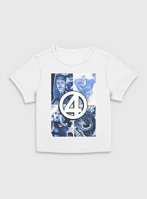 Marvel Fantastic Four Boxes Womens Baby T-Shirt