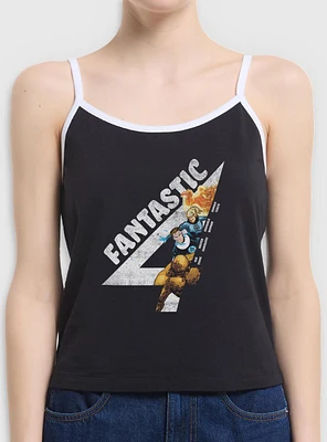 Marvel Fantastic Four Members Vintage Womens Cami Tank Top