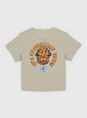 Marvel Fantastic Four The Thing Smash Womens Baby T-Shirt