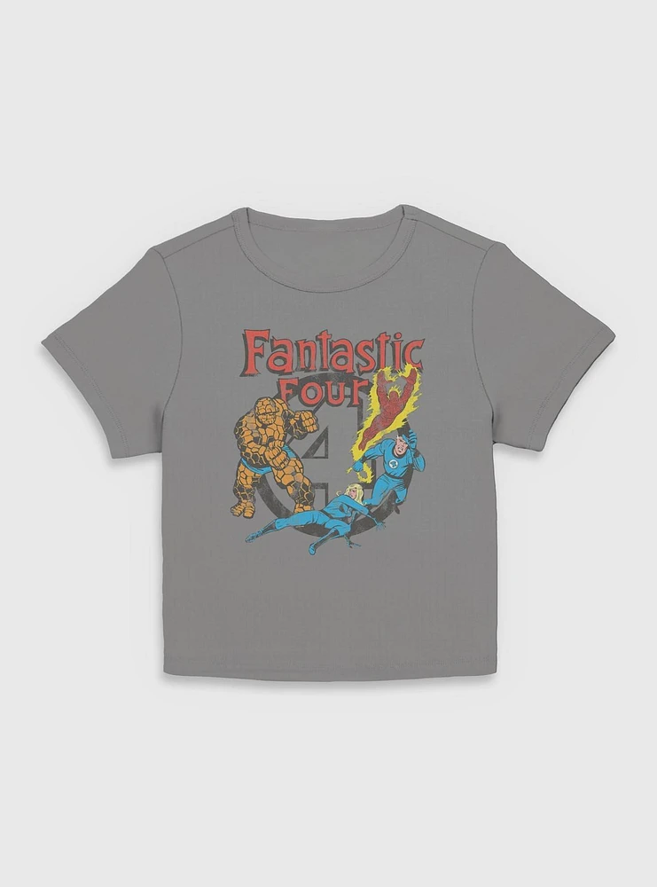 Marvel Fantastic Four Classic Squad Womens Baby T-Shirt