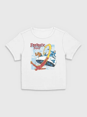 Marvel Fantastic Four Classic Comic Womens Baby T-Shirt