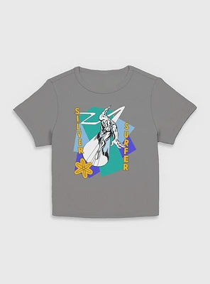 Marvel Fantastic Four Silver Surfer Shapes Womens Baby T-Shirt