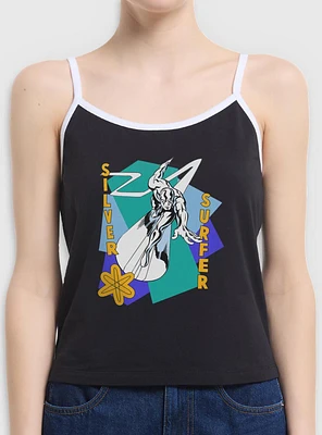 Marvel Fantastic Four Silver Surfer Shapes Womens Cami Tank Top