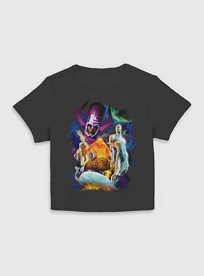 Marvel Fantastic Four 4 Cosmos Galactus & Silver Surfer Womens Baby T-Shirt