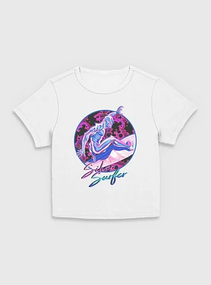Marvel Fantastic Four Silver Surfer Classic Vibe Womens Baby T-Shirt