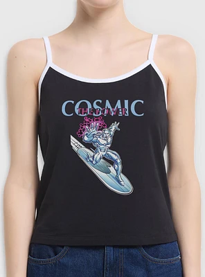 Marvel Fantastic Four The Cosmic Power Silver Surfer Womens Cami Tank Top