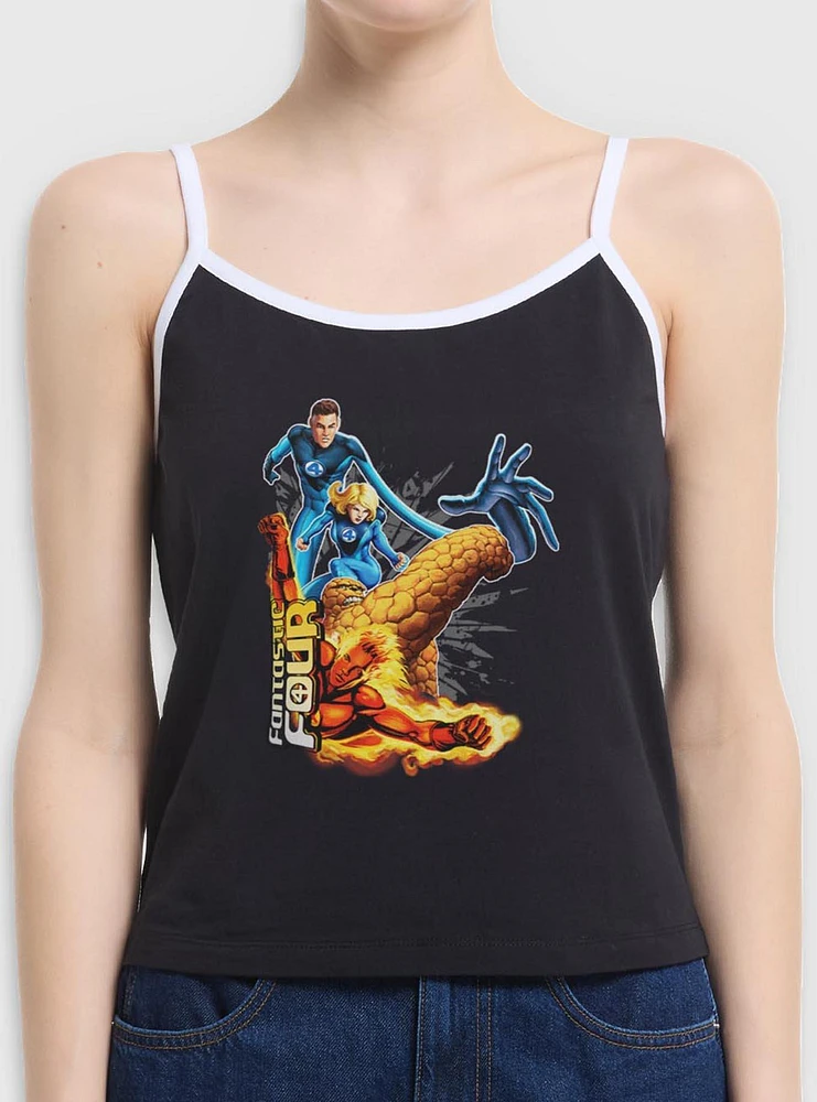 Marvel Fantastic Four Power Pack Womens Cami Tank Top