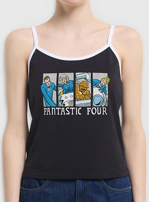Marvel Fantastic Four Comic Panels Womens Cami Tank Top