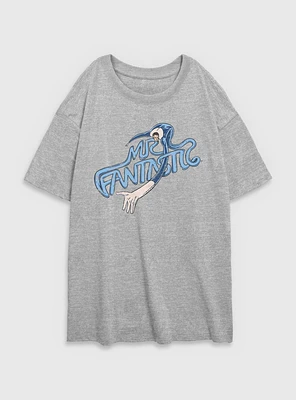 Marvel Fantastic Four Stretch Mr. Womens Oversized T-Shirt