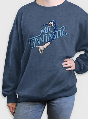 Marvel Fantastic Four Stretch Mr. Womens Oversized Sweatshirt