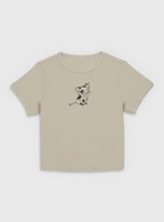 Disney Moana Pua Line Pocket  Women Baby T-Shirt