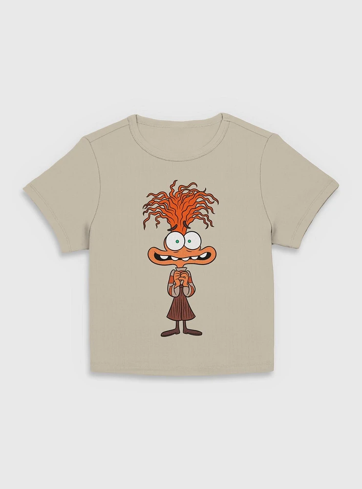 Disney Pixar Inside Out 2 Anxious Anxiety Women Baby T-Shirt