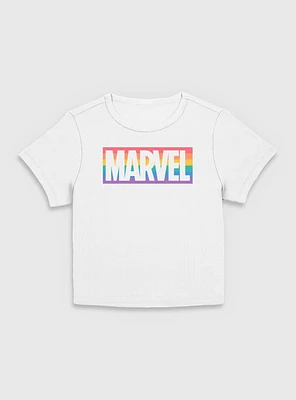 Marvel Pride Color Logo  Women Baby T-Shirt