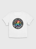 Marvel Belong Believe Be Proud  Women Baby T-Shirt