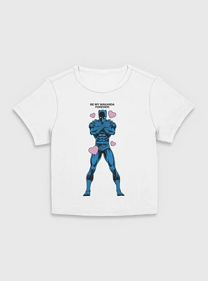 Marvel Black Panther Be My Wakanda Forever Women Baby T-Shirt