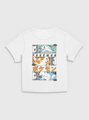 Pokemon Poster Starters Women Baby T-Shirt