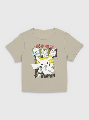 Pokemon Paldea Adventures Starts Women Baby T-Shirt