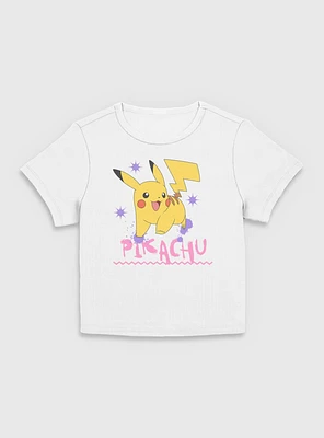 Pokemon Pikachu Spark Splatter Women Baby T-Shirt
