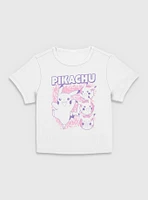 Pokemon Happy Pikachu Women Baby T-Shirt