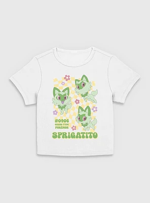 Pokemon Sprigatito Grass Type Women Baby T-Shirt