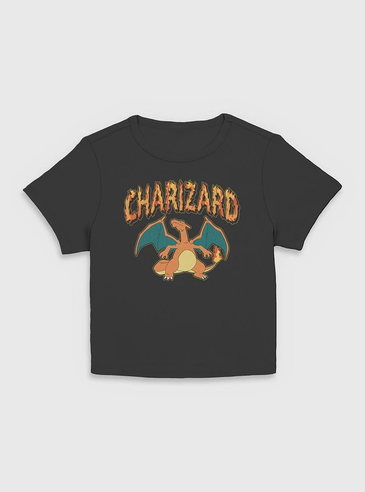 Pokemon Charizard Fire Women Baby T-Shirt