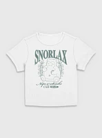 Pokemon Snorlax Collegiate  Women Baby T-Shirt