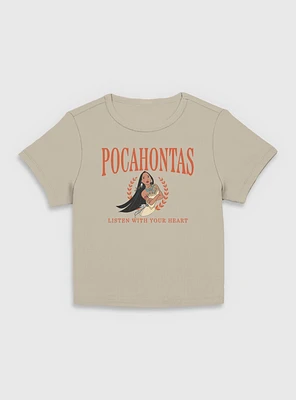 Disney Princesses Pocahontas Collegiate Women Baby T-Shirt