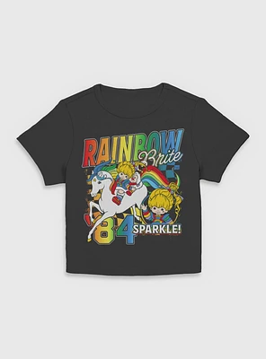 Rainbow Brite Racer  Women Baby T-Shirt