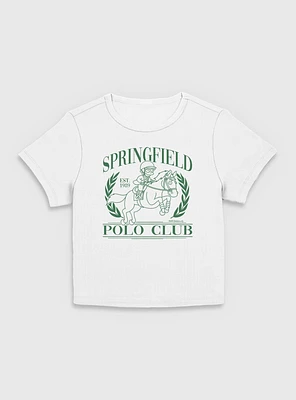 The Simpsons Polo Club Women Baby T-Shirt