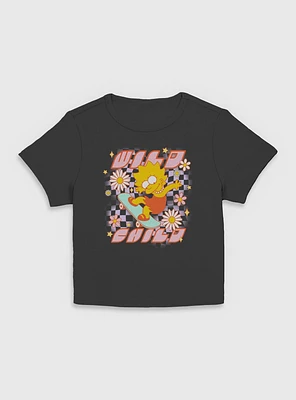 The Simpsons Wild Child  Women Baby T-Shirt