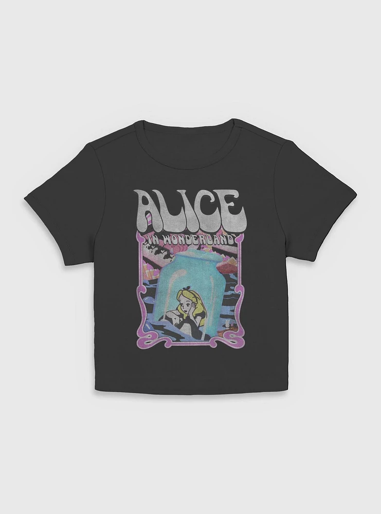 Disney Alice Wonderland Poster Women Baby T-Shirt