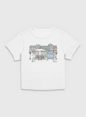 Gilmore Girls Stars Hollow Watercolor  Women Baby T-Shirt