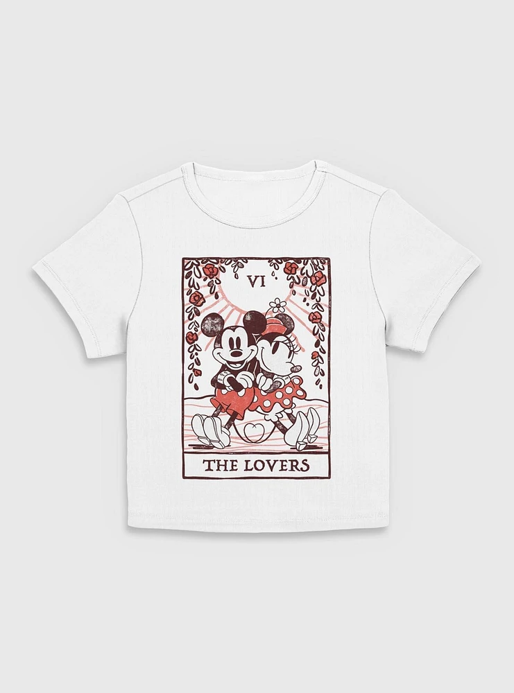 Disney Mickey Mouse & Minnie The Lovers Women Baby T-Shirt