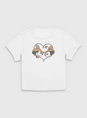 Disney Mickey Mouse & Minnie Western Women Baby T-Shirt