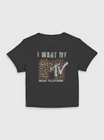 MTV Animal Print  Women Baby T-Shirt